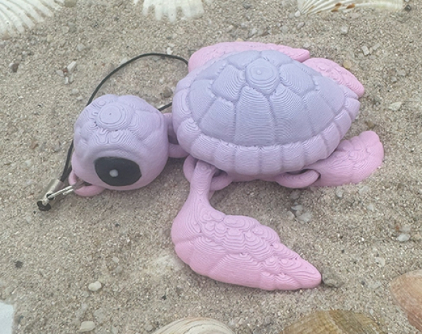 Schildkröten-Anhänger Lavender